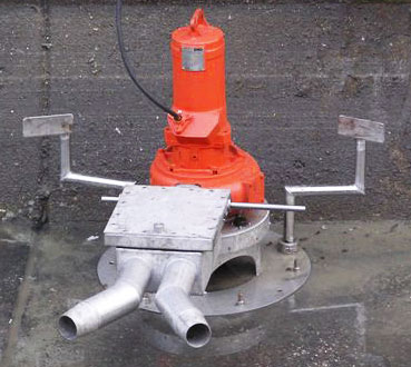 HSSR-Kompakt Hydro-mechanischer Schwenk-Strahlreiniger